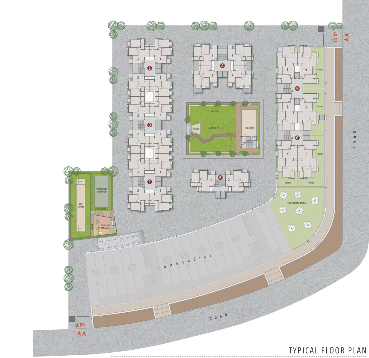 Swagat Kingsland - 797.00 Floor Plan