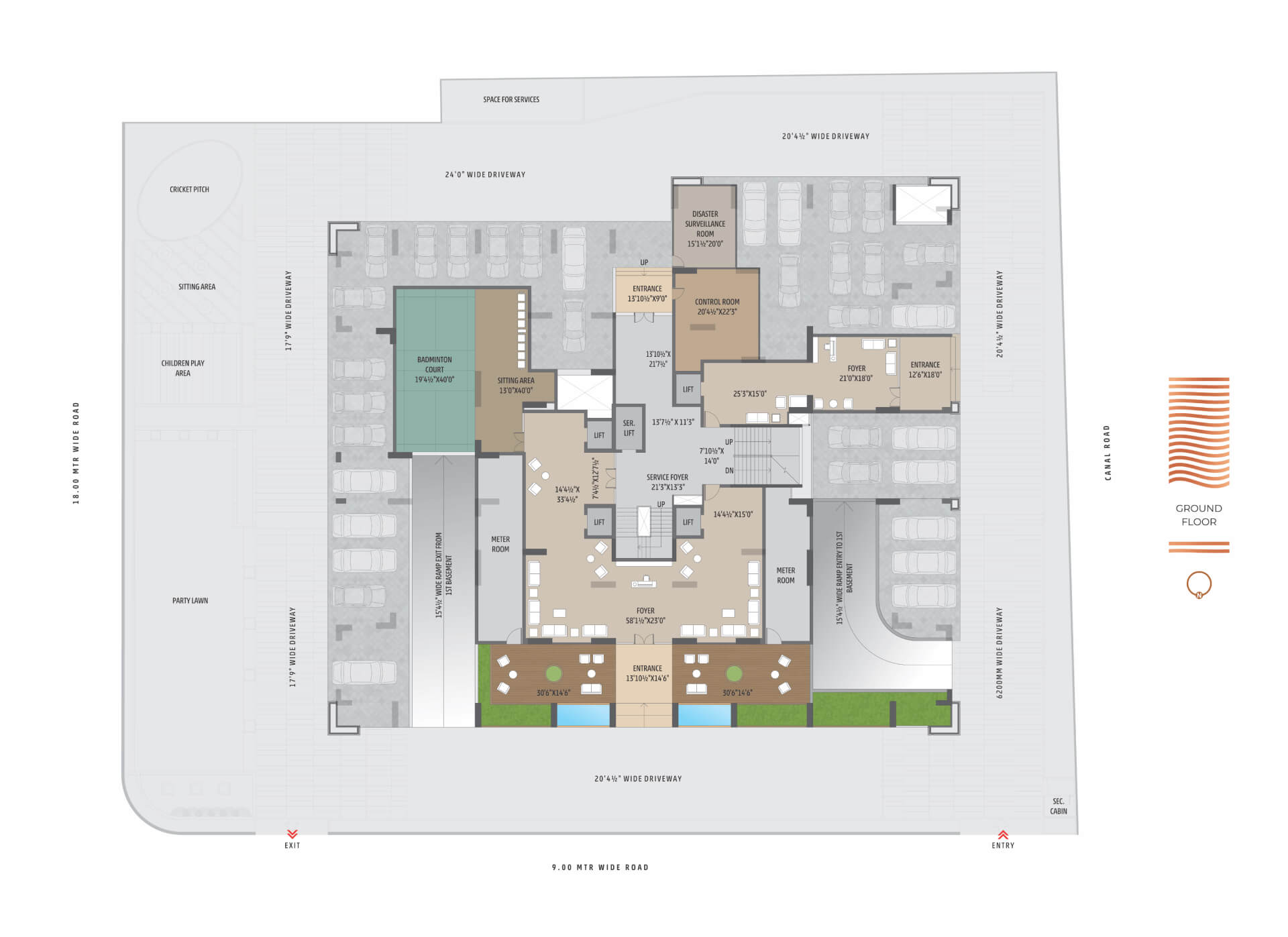 Shyaswa Saroovar - 5716.00 Floor Plan
