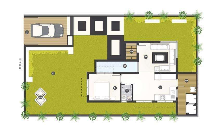 Malhaar Exotica - 1350.00 Floor Plan