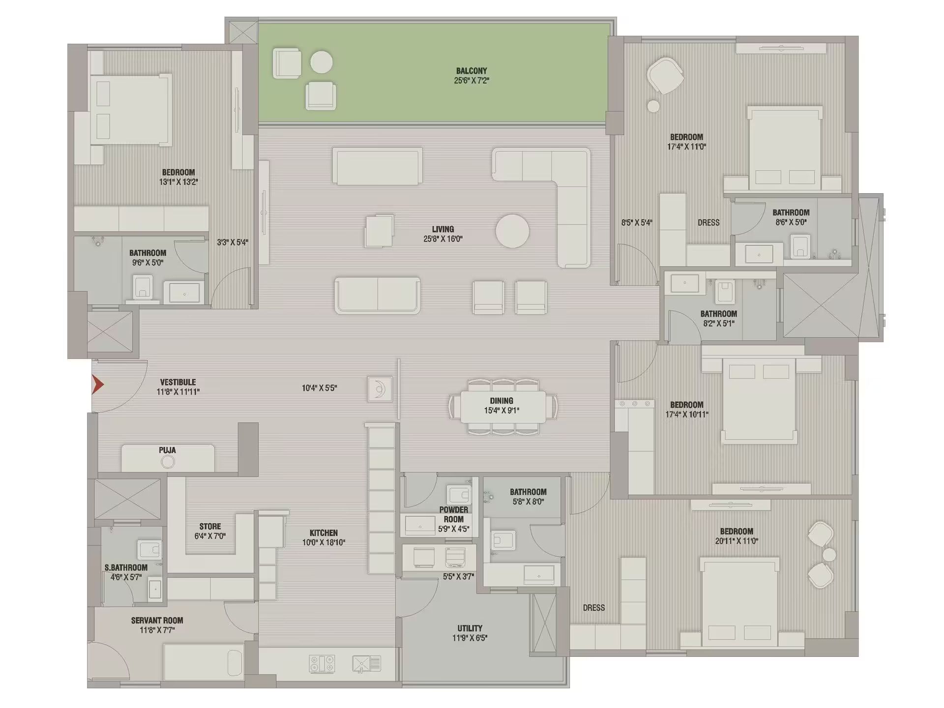 The Universe - 2475.00 Floor Plan