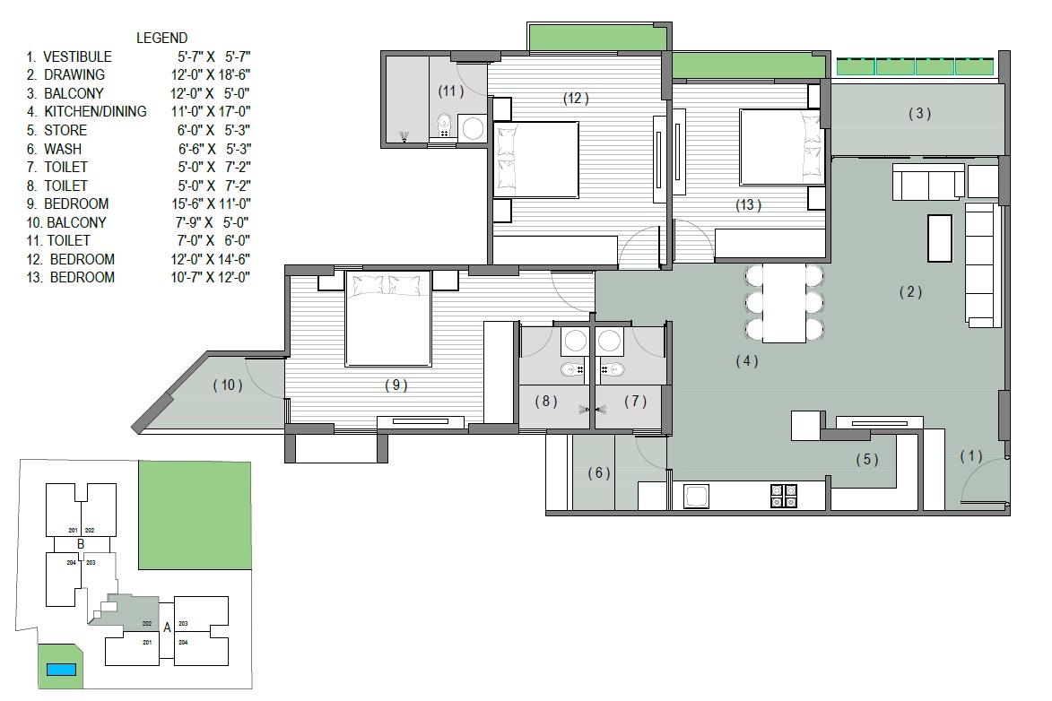 Aarohi Avinya - 2470.00 Floor Plan