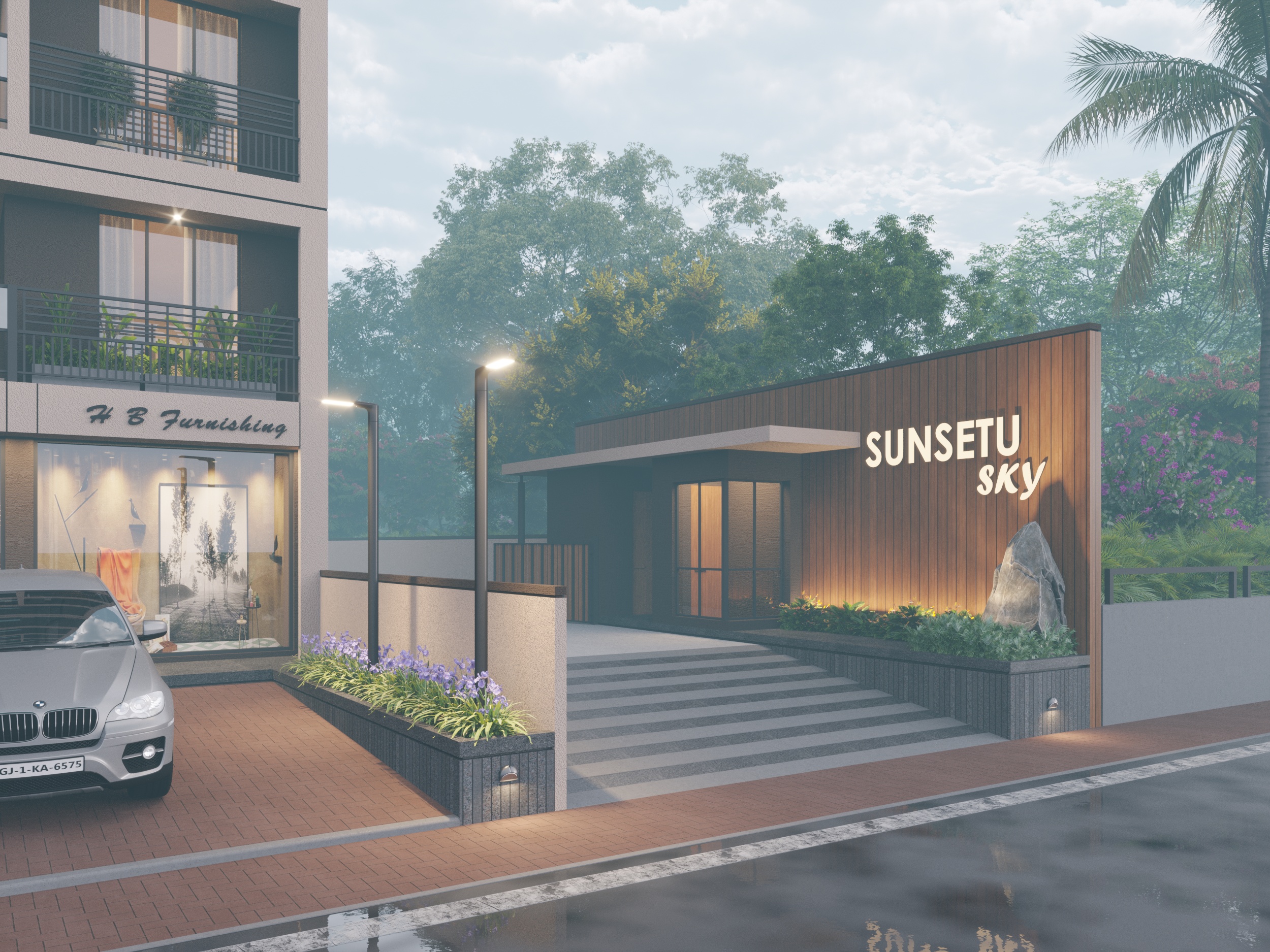 Sun Setu Sky